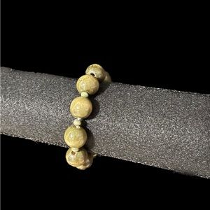 Fashion elastic wooden bracelet